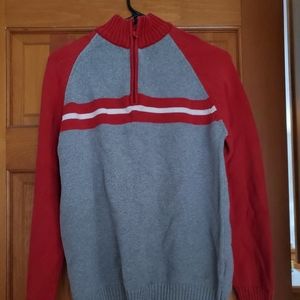Boys Zip Front Sweater Size 14/16